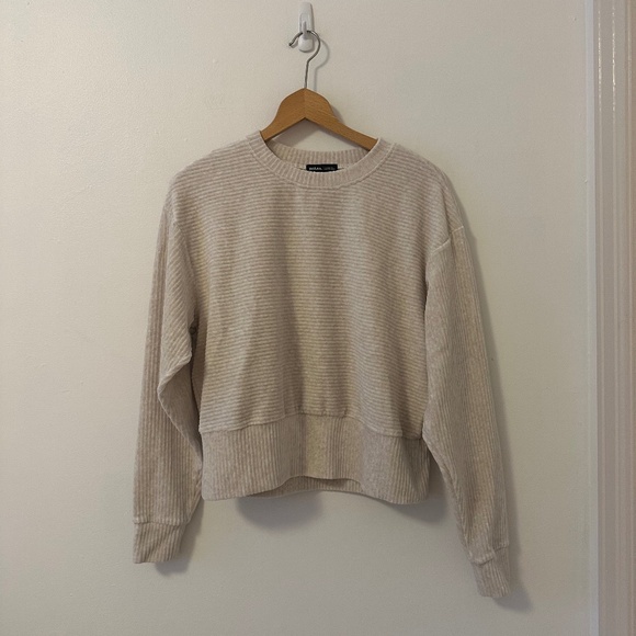 prAna Women's Escambia Pullover in Au Lait Heather | Size Small - Picture 1 of 13